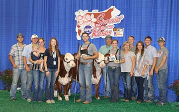 Brooke Jensen Champion Senior Showman