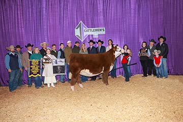 2025 Cattlemen's Congress National Champion Female